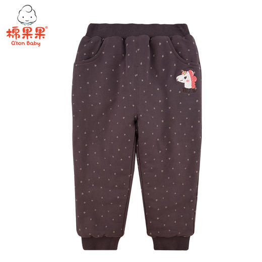 棉果果冬季女童针织棉裤M422200821736 商品图0