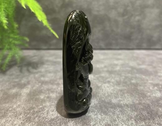 【御珠宫坊·传承系列】黑青子料斗战胜佛 商品图3