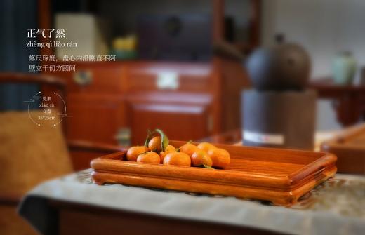 红桥红  家具严选  缅甸花梨（大果紫檀）【见素·文盘】 商品图6