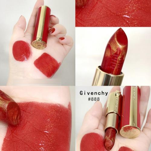 Givenchy/纪梵希高定香榭口红唇膏新年限定/小羊皮 3.4g #N888鸿运锦鲤色 商品图3