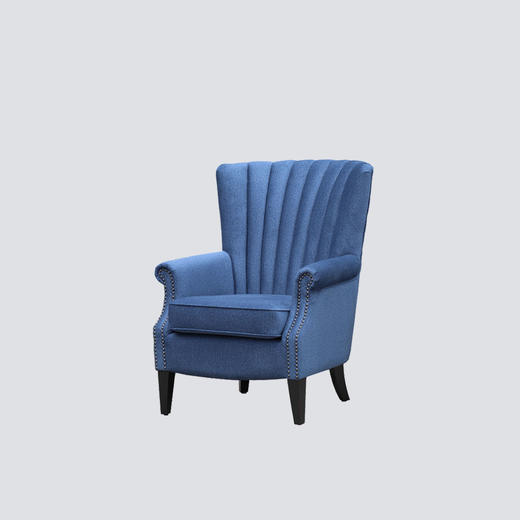 NS家居nsfurniture软包布艺单人沙发休闲椅NSCC-2221 KD 商品图2