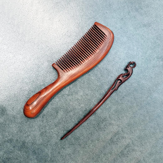 犀角紫檀梳套装 商品图0