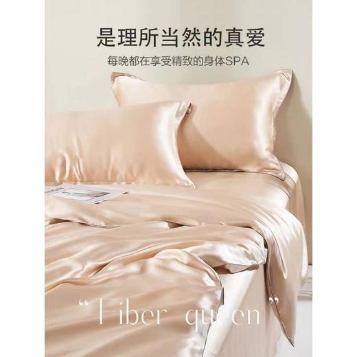 太湖雪宽幅纯色真丝四件套 商品图1