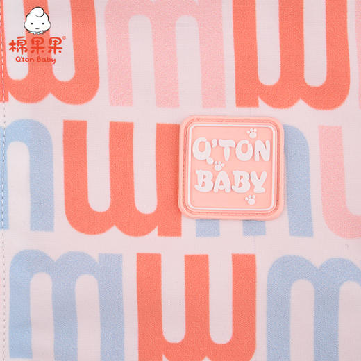 棉果果冬季女童印花摇粒绒挂里连帽外套M422101321695 商品图5