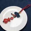 中国风红砂钱袋包挂/钥匙坠多用款 饰品美物 商品缩略图1