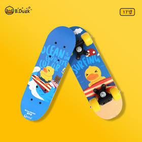 B.Duck滑板蓝色17寸