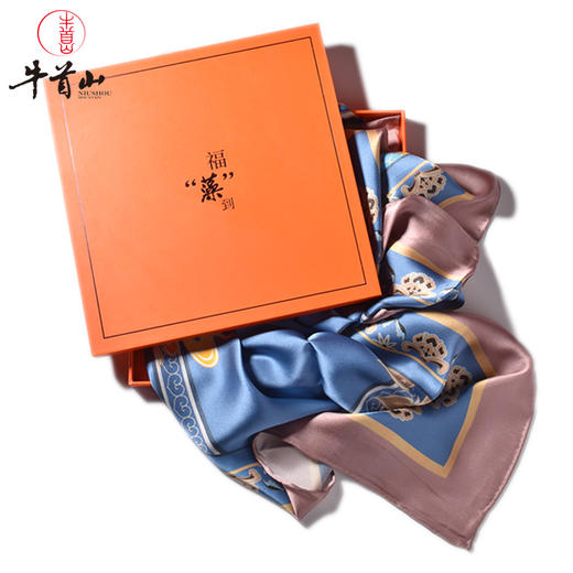 牛首山福藻到飞天丝巾气质防晒披风礼物蚕丝巾女夏季 商品图2