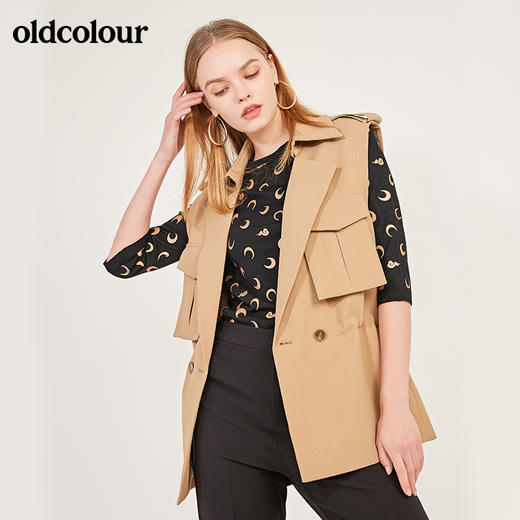 oldcolour秋季时尚百搭马夹女N12032230 商品图0