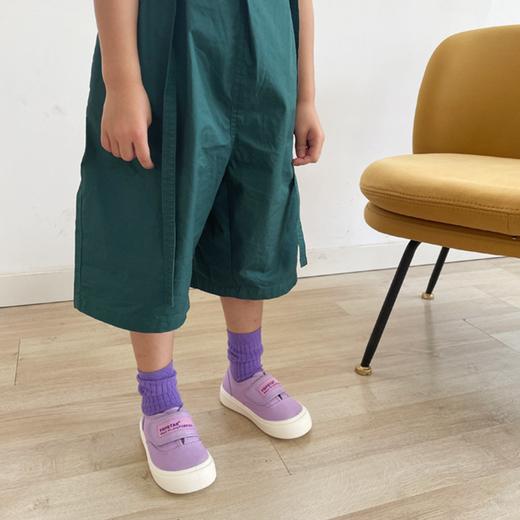 韩国儿童帆布鞋 （1115）好看得马卡龙色系，总能让妈妈们把持不住！ 简约魔术贴 轻松穿脱,记忆鞋垫,加倍柔软舒适！走路好舒服~ 商品图12