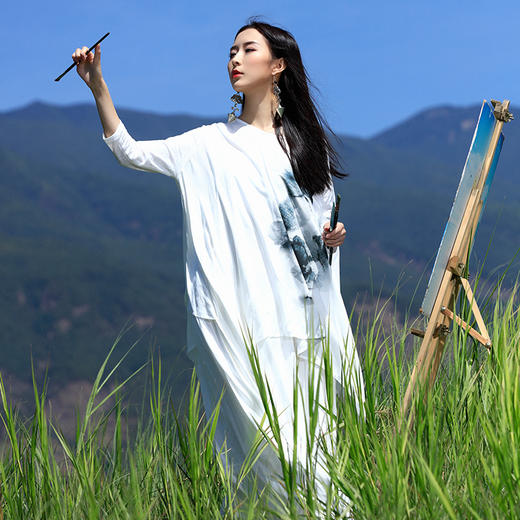 生如夏花连衣裙 杨丽萍老师同款 | 现货加急发 商品图10