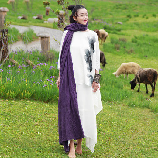 生如夏花连衣裙 杨丽萍老师同款 | 现货加急发 商品图2