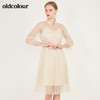 oldcolour早秋气质百搭长袖连衣裙N12103272 商品缩略图3