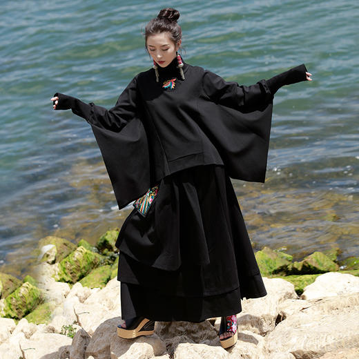 裙埃落定绣花大摆半身裙 | 杨老师同款  | 现货加急发 商品图4