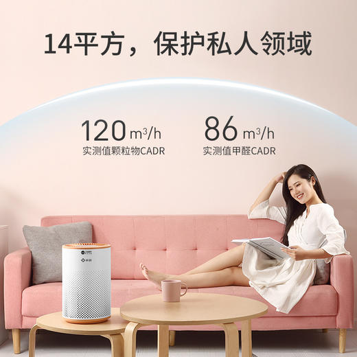 新颐 小白微微桌面空气净化器天猫精灵家用智能除甲醛除二手烟 商品图1