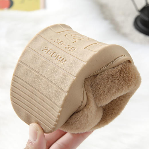 秋冬豆豆鞋 女秋冬季 保暖厚底 时尚 舒适 家用外穿两不误！tx02 商品图6