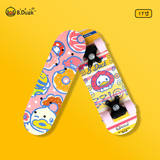 B.Duck滑板粉色17寸 商品图0