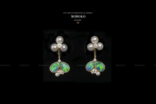 翠珞·欧泊 | 设计耳钉 商品图0