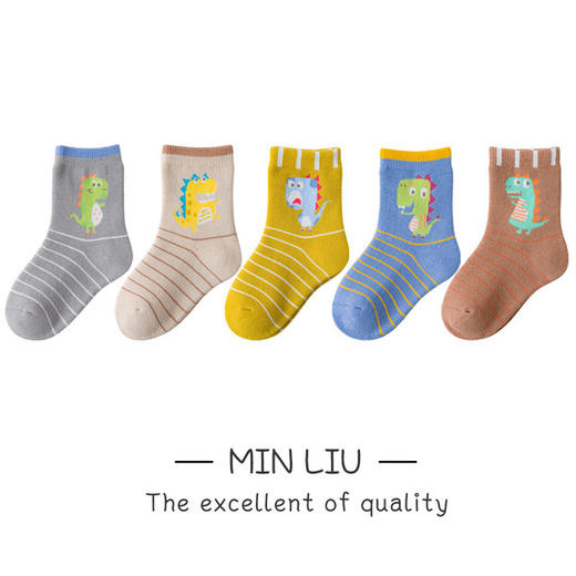 【暖暖的包裹感】冬季儿童袜子毛圈加厚中筒袜卡通棉袜男女童保暖运动袜子 商品图4