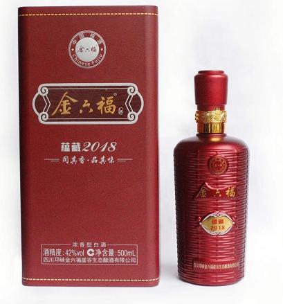 金六福蕴藏2018  4瓶/箱【BC】【MHY】 商品图0