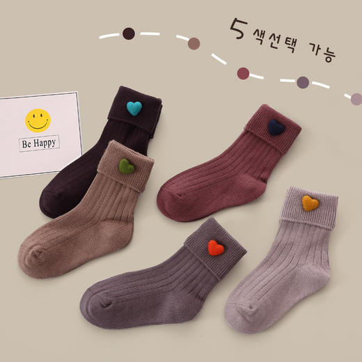 【森系中筒5双装】儿童袜子秋冬新款花边卡通中筒袜森系清新可爱女童袜子棉质学生袜 商品图9