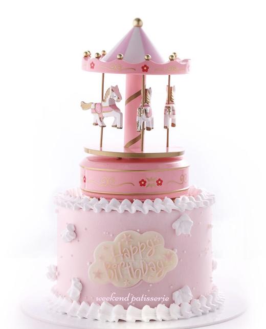 粉色旋转木马 商品图0