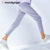 moodytiger女童运动裤2021冬季新款纯色透气高弹力宽松休闲长裤M12211310 商品缩略图0