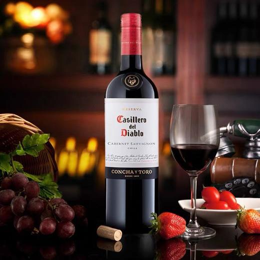 [智利进口]干露 红魔鬼赤霞珠干红 葡萄酒 750ml/瓶 商品图1