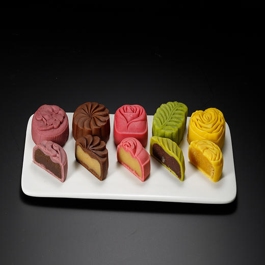 盛园祥桃山皮月饼多口味60g 商品图1