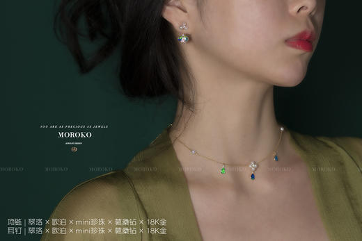 翠珞·欧泊 | 设计耳钉 商品图4