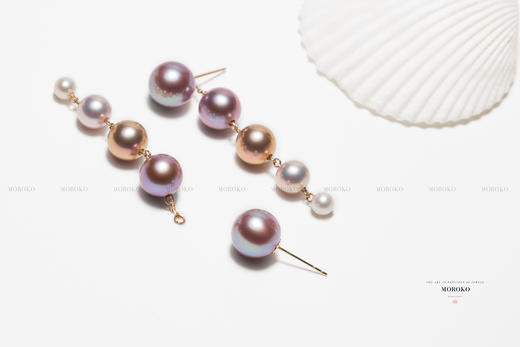 豆豆龙 | 渐变耳钉 商品图5