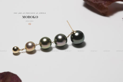 豆豆龙 | 渐变耳钉 商品图4