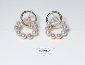 海芋 | mini珍珠耳钉