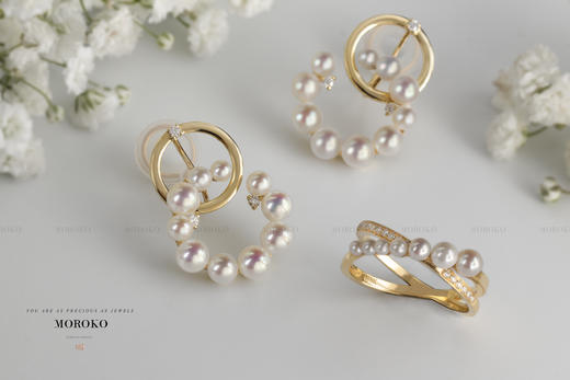 海芋 | mini珍珠耳钉 商品图9