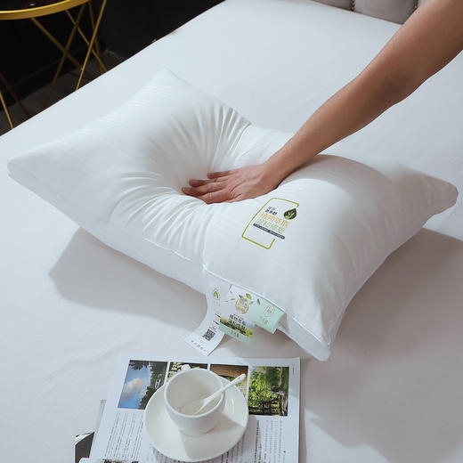 松植屋成人芯享茶香枕 枕头富含天然茶多酚成分 舒适助眠1只装 商品图1