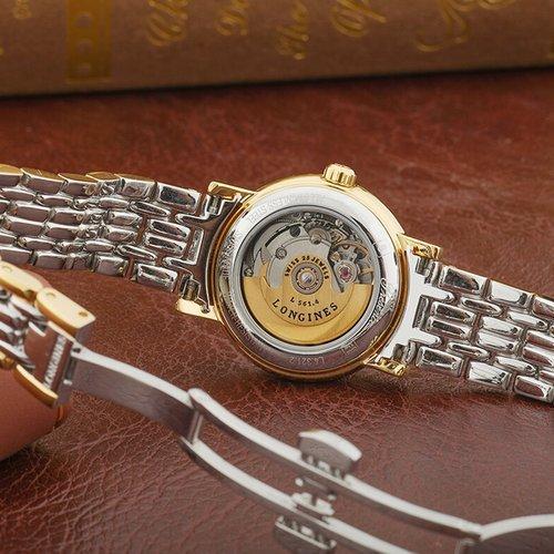 LONGINES/浪琴 时尚系列 精钢和黄色PVD涂层 自动机械 女士腕表 L4.321.2.11.7 商品图2