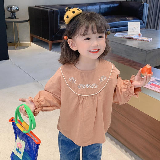 裁缝学苑TG108 儿童衬衫纸样童装上衣女童服装样板打版裁剪图纸 商品图1