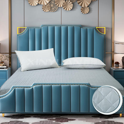 鑫缘 60支长绒棉床笠 BTQ1820 商品图0