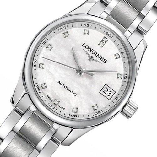 LONGINES/浪琴 名匠系列 精钢 刻度镶钻 自动机械 女士腕表 L2.128.4.87.6 商品图1