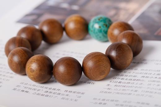 dq0006金丝楠木（搭多彩大漆）20mmx11粒 商品图2