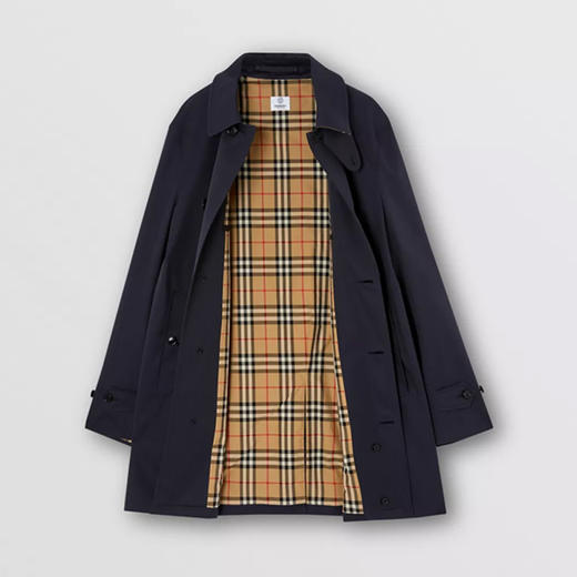 BURBERRY 博柏利 棉质嘎巴甸轻便大衣 男士大衣 藏蓝 8034547 A1177 商品图3