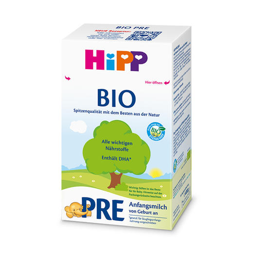 【保税仓】德国喜宝有机奶粉pre段600g（新包装） 商品图0
