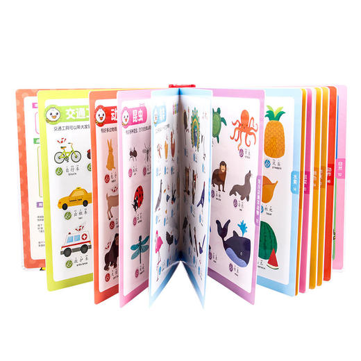 趣威一代点读认知图鉴婴幼儿童点读笔早教益智学习机趣味有声书新 商品图3