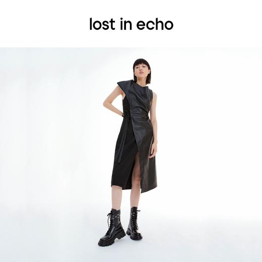 lost in echo 原创设计师品牌  厚底气眼装饰马丁靴 商品图1