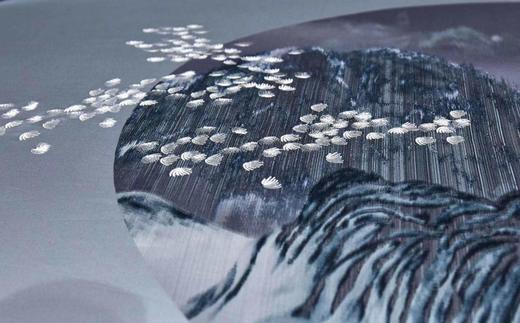 锦花时床品四件套 床单被罩套件-水云间 商品图3