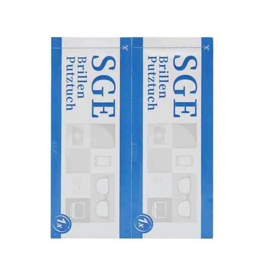 【可茵慈】SGE 德国进口一次性眼镜清洁纸 擦眼镜布 擦镜纸 镜头布屏幕湿巾速干52片/盒装 商品图2