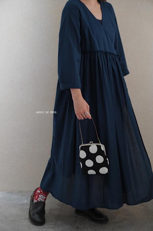 FRANCESCA浅灰/白/黑/深蓝连衣裙 商品图1