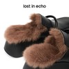 lost in echo 设计师品牌 手柄装饰毛毛厚底半拖穆勒拖 商品缩略图4