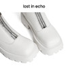 lost in echo 原创设计师品牌 方头前置双拉链短靴 商品缩略图1