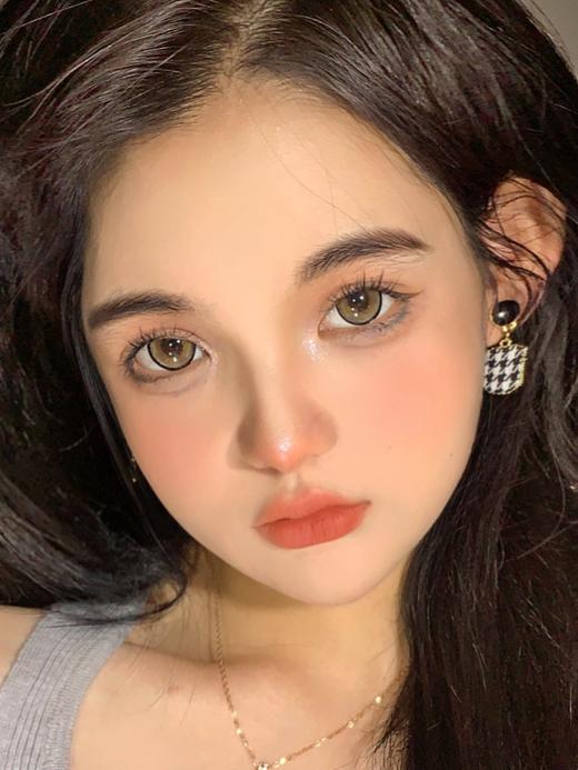 【大直径】Sheepcon-珠光摩尔糖棕14.5mm【年抛 0-1000度 含有525/575】 商品图4