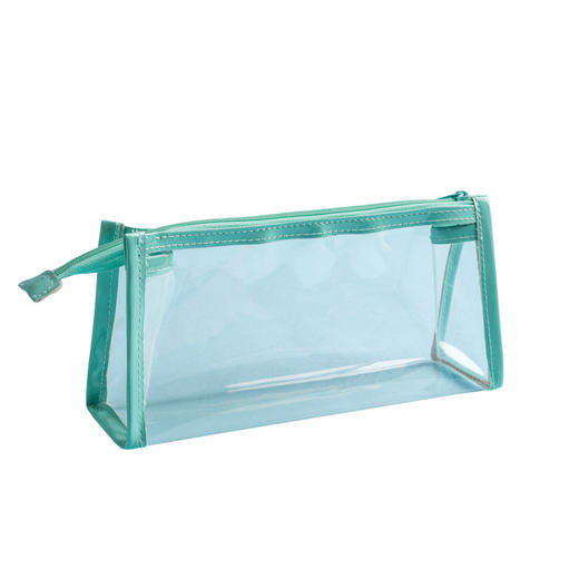 【大容量透明笔袋】男女孩纯色简约初中生高颜值小学生少女心儿童高中大学生日系化妆包 商品图4